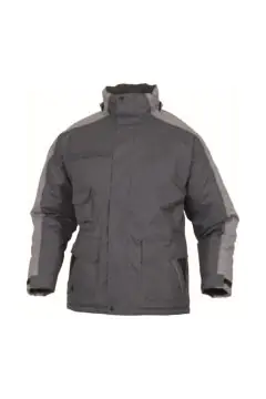 DELTAPLUS | Mens Nordland Pu-Coated Polyester Oxford Cold Storage Parka Grey
