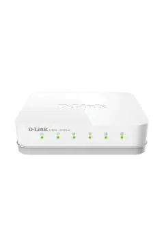 دي لينك | 5-Port Gigabit Easy Desktop Switch أبيض | DGS-1005A