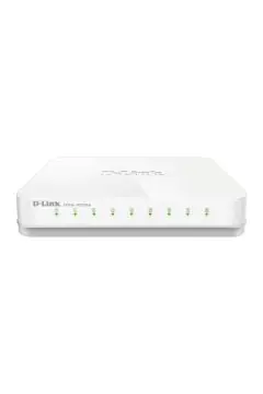 دي لينك | 8-Port Gigabit Easy Desktop Switch أبيض | DGS-1008A