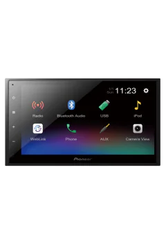 PIONEER | Car 6.8"inch AV Receiver with Mirroring by Weblink Cast | DMH-A345BT