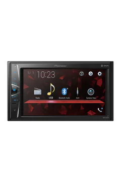 PIONEER | Car In-Dash Double-DIN Digital Media AV Receiver with 6.2"inch WVGA Touchscreen Display, Built-in Bluetooth & Android Smartphone | DMH-G225BT