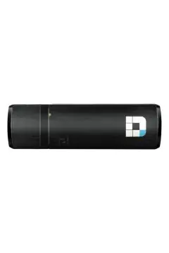 D-LINK | AC1300 MU-MIMO Wireless Wi-Fi Dual Band USB Adapter Black | DWA-182