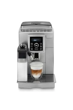 DELONGHI | Compact Bean to Cup Fully Automatic Espresso Coffee Machine Silver | ECAM23.460.S