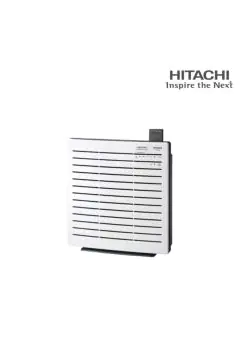 HITACHI | Air Purifier MIJ 25 Sqm White | EPA3000240WH
