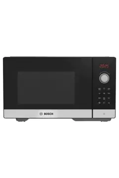 BOSCH | Freestanding Table Top Microwave 25Ltr 49x29cm Stainless Steel | FEL053MS1M