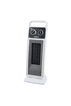 GEEPAS | PTC Fan Heater Ceramic Heating Element 2 Heat Settings 1400/2000W | GRH28530