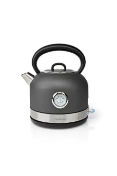 NEDIS | Electric Kettle 1.7Ltr Stainless Steel Grey | KAWK310EGY
