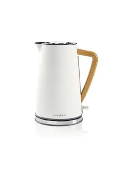 NEDIS | Electric Kettle 1.7ltr Soft-Touch Rotatable 360 degrees White | KAWK510EWT