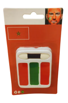 Quick Face Painting Kit with Brush (3 Packets) | Morocco | Minagination