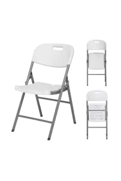 Blow Mold Folding Chair White | HY-Y56