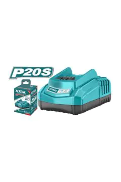 TOTAL | Battery Li-ion 20V / 2Ah and Fast Intelligent Charger 20V | TFCLI2001