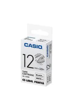 CASIO | Label Printer Tape 12mm 41g | XR-12VWE-W-DH
