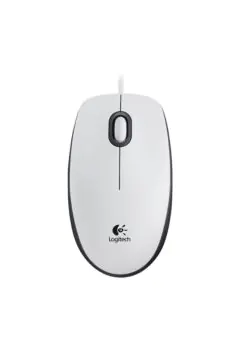 LOGITECH | M100 Corded USB Mouse White | 910-005004
