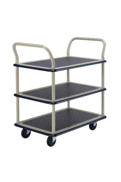 PRESTER | 3 Shelve 150kg Trolley Dual Handle Type | NB-105-4