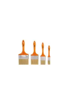 CLARKE | Paint Brush 1/2 inch Orange Color Compatible Plactic Handle White Bristle | PB1/2WC