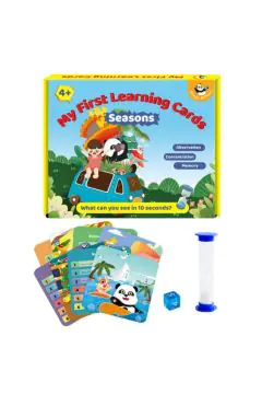PANDA JUNIOR | My First Learning Cards - Seasons PJ002-2 | 49700156