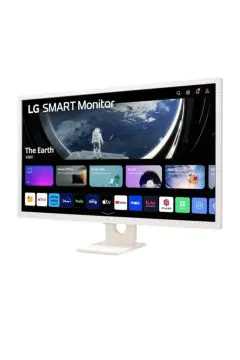 LG | Smart Monitor 32SR50F-W 2023 - 31.5 inch, Full HD IPS Display