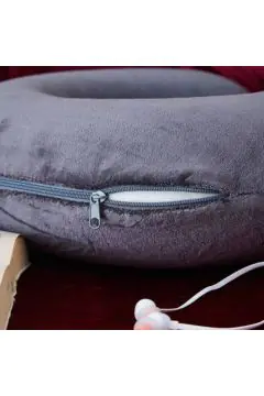 HOMEBOX | Comfort Memory Foam Neck Pillow - 30x30 cm | 158943208