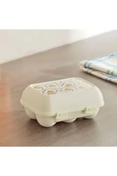 HOMEBOX | Riva 6-Slot Egg Storage Box - 15.5x11.5x7 cm | 164639893