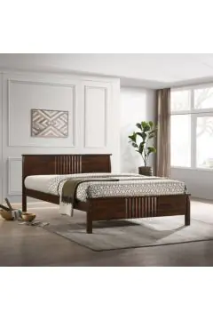 HOMEBOX | Stova Dana Queen Solid Wood Bed - 150x200 cm | 164945827