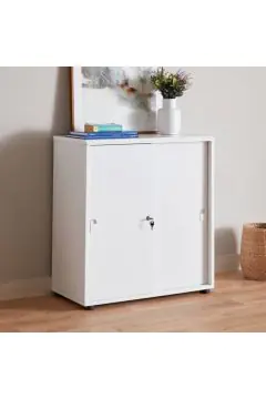 HOMEBOX | Lisbon Sliding Door File Cabinet | 165255677