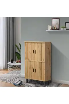 HOMEBOX | Porto 18-Pairs Shoe Cabinet with 4 Doors | 165270527