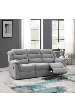 HOMEBOX | Griffen 3-Seater Fabric Recliner Sofa | 165286633
