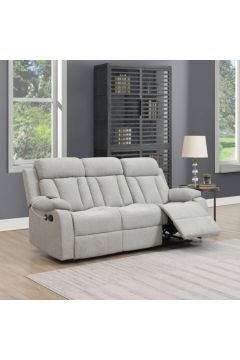 HOMEBOX | Jade 3-Seater Fabric Recliner Sofa with USB | 165392640