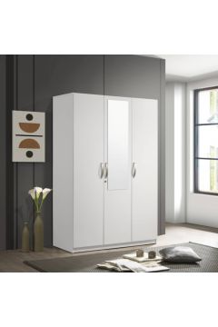 HOMEBOX | Kulltorp Plus 3-Door Wardrobe with Mirror | 165446609
