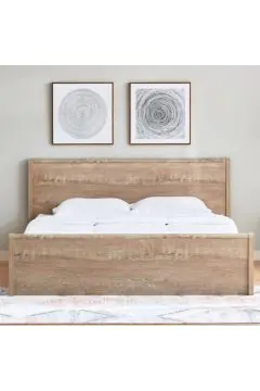 HOMEBOX | Curvy Plus Super King Bed - 200x200 cm | 165478757