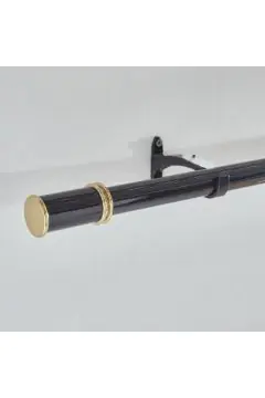 HOMEBOX | Zoe Powder Coated 25mm Extendable Single Curtain Rod 110-320 cm | 165874152