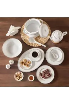 HOMEBOX | Festive 65-Piece Dinner Set | 166110676