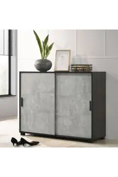 HOMEBOX | Capri 24-Pair Sliding Door Shoe Cabinet | 166177732