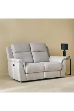 HOMEBOX | Brittany 2-Seater Fabric Recliner Sofa with Dual Power Seats | 166231028