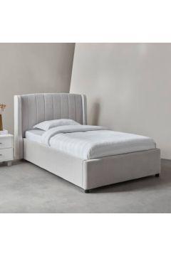 HOMEBOX | Dakota Twin Upholstered Bed - 120x200 cm | 166247422