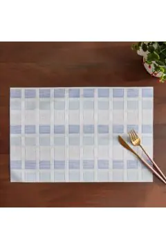 HOMEBOX | Myra Checked PVC Placemat - 30x45 cm | 166313320