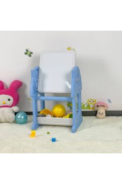 HOMEBOX | Iris Kinder 2-in-1 Kids' Building Block Table and Easel | 166502066