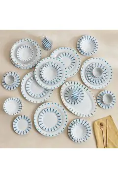 HOMEBOX | Dot Island 32-Piece Dinner Set | 166510221