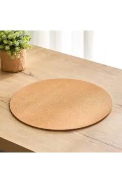 HOMEBOX | Liam Round Cork Placemat - 35 cm | 166529301