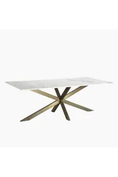 HOMEBOX | Portola Marble Top 8-Seater Dining Table | 166937235