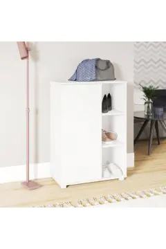 HOMEBOX | Bianca Londrina 12-Pair Shoe Cabinet with 1 Door and 5 Shelves | 167013454