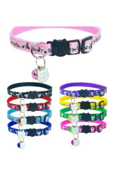 Cat Collar - Multi Color- 5 Pc Pack