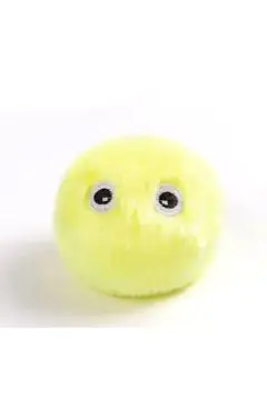 Interactive Plush Ball With Catnip - Yellow