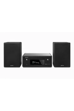 دينون | جهاز استقبال ستيريو مدمج مع مشغل أقراص مضغوطة مدمج ، وبلوتوث ، و Apple ، و AirPlay 2 ، و HEOS | RCDN11DABBKE2