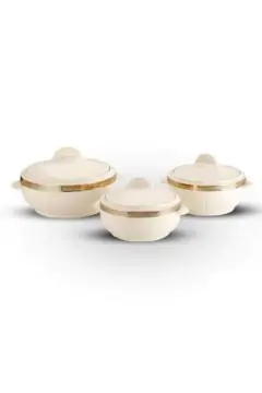 ROYALFORD | Plastic Classic Casserole Set 3Pcs | RF1643