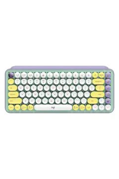 LOGITECH | POP KEYS Wireless Mechanical Keyboard with Customizable Emoji Keys Mint | TE0179421
