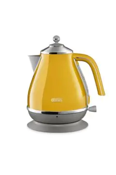 DELONGHI | Icona Capitals Yellow Vintage Style Kettle, 1.7 L KBOC3001.Y | 210110114