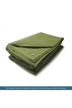 Tarpaulin Sheet Canvas 40Ft X 40Ft - 12 Oz