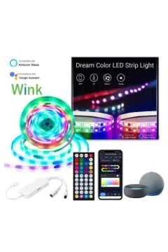 WINK | Wifi RGB Strip Rainbow Light Dream 5M 150Leds IP65 RGBIC Wifi Led Strip Light  | WDRGBIC5M
