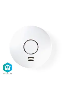NEDIS | Smartlife Wi-Fi Smoke Detector with Heat Detection | WIFIDS10WT
